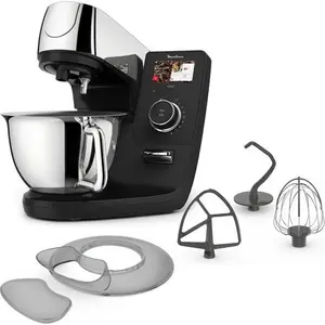 Moulinex QA950D10, Standmixer, Schwarz, Edelstahl, Kneten, Mixen, Rühr... günstig