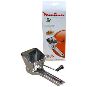 Groupe SEB Kräutermühle Kräuterschneider A45506, aus Edelstahl Manuell