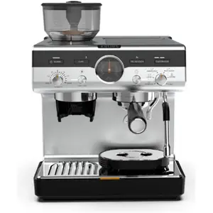 Krups Precision+ XP804T10, Espressomaschine, Gemahlener Kaffee, Eingeb...