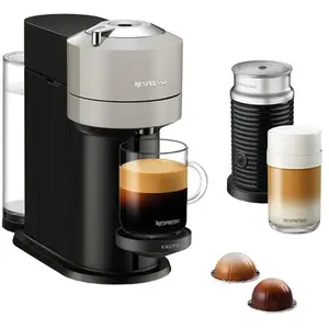 Krups Vertuo Next & Aeroccino XN911B, Pad-Kaffeemaschine, 1,1 l, Kaffe...