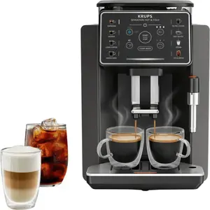 Krups Sensation Hot & Cold EA913H Schwarz günstig