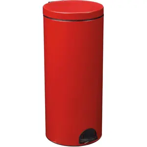 30-liter-treteimer, glattes, mattes rot Rossignol 90327 günstig