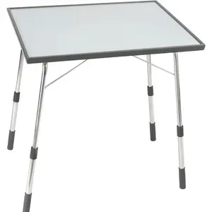 Lafuma Campingtisch LOUISIANE 72,5 x 60,5 cm, Aluminium Brut / Holz be... günstig