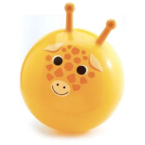 DJECO Hüpfball Ergonomischer Hüpfball für Kinder, rutschfest, Ø 40 45 ...