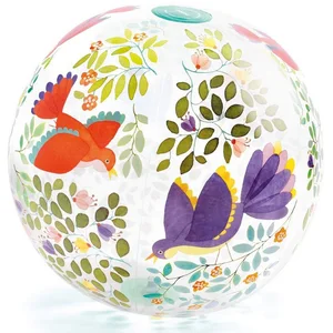 DJECO Wasserball Aufblasbarer Wasserball Ø 35 cm, robust, für Kinder a...