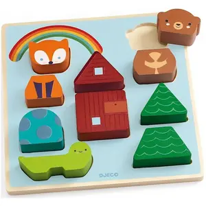 Djeco Puzz & Match Rainbow (10 Teile)
