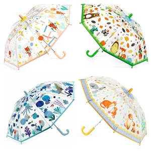 DJECO Stockregenschirm Kinderregenschirm mit Tiermotiven für Kinder ab... günstig