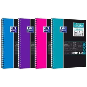 Oxford, Heft + Block, Collegeblock Mappe Nomadbook (A4+, Kariert) günstig