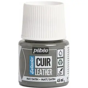 Pebeo, Künstlerfarbe + Bastelfarbe, SetaCuir Lederfarben (45 ml)