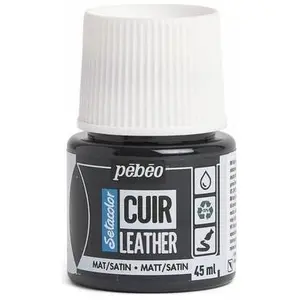 Pebeo, Künstlerfarbe + Bastelfarbe, SetaCuir Lederfarben (45 ml)