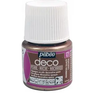 Pebeo, Künstlerfarbe + Bastelfarbe, Deco Perlmutt Acrylfarben (45 ml)