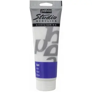 Pebeo, Künstlerfarbe + Bastelfarbe, Studio Acrylics Mattes Gel Studio (250 ml)