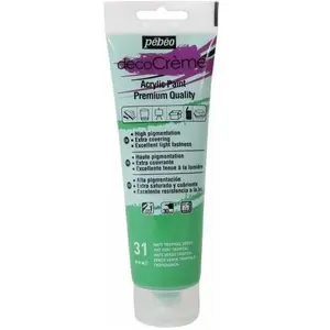 Pebeo, Künstlerfarbe + Bastelfarbe, Decocrème Matt Acrylfarben (120 ml)