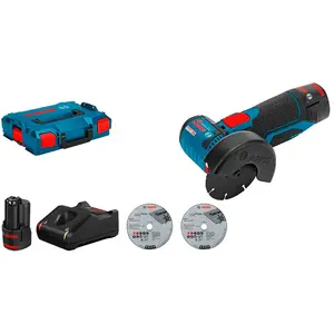 Bosch Professional Gws 12v-76 2x Gba 12v 3.0 76 Mm Winkelschleifer