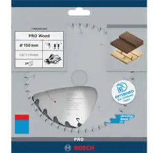 PRO Wood cordless Kreissägeblatt, Ø 150mm, 24Z