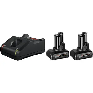 Bosch Starter-Set 2 x GBA 12V 6.0Ah + GAL 12V-40 günstig