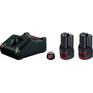 Bosch Professional 2x 3.0ah Gal 12v-40 Ladegerät Und Batterie günstig