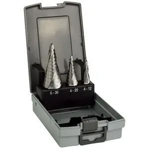 Bosch Accesorios Hss Stufenbohrer-set 4-12/4-20/6-30 Mm 3 Einheiten