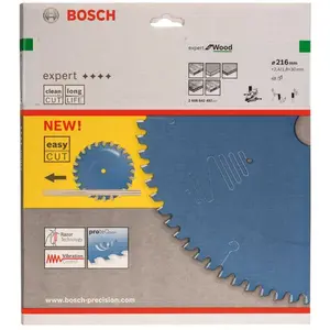 Bosch Accesorios Ex Wo-b Kreissägeblatt Für Holz 216x30 Mm