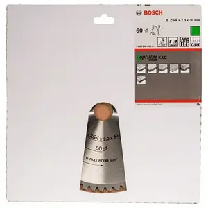 Bosch Accesorios Op Wo B 254x30-60 Kreissägeblatt Für Holz günstig