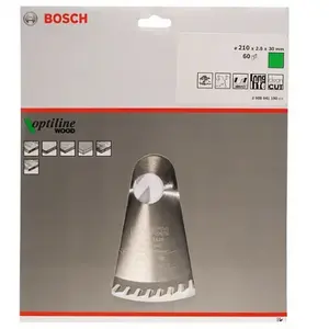 Bosch Accesorios Op Wo H 210x30-60 Kreissägeblatt Für Holz günstig