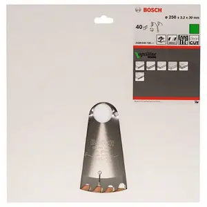 Bosch Accesorios Op Wo H 250x30-40 Kreissägeblatt Für Holz