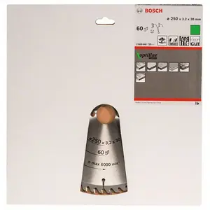 Bosch Accesorios Op Wo H 250x30-60 Kreissägeblatt Für Holz günstig