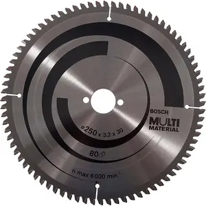 Bosch Accesorios Mm Mu B 250x30-80 Multimaterial-kreissägeblatt günstig