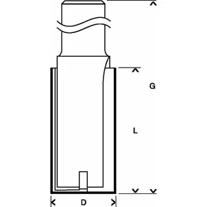 Nutfräser Expert for Wood, Carbide, D1 2, L 50,5, S 12 günstig