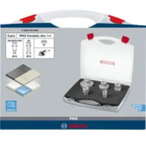 PRO Ceramic dry X-LOCK Bohrkronen-Set, Ø 20 - 68mm, Bohrer-Satz