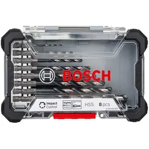 Bosch Accesorios Hexagonal 2-10 Mm Metallbohrer 8 Einheiten