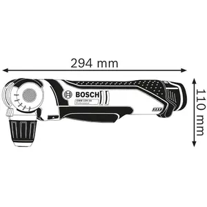 Akku-Winkelbohrmaschine GWB 12V-10, 2 x Akku GBA 12V 2.0Ah in L-BOXX