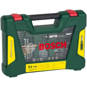 BOSCH Bohrer- und Bit-Set V-Line Box 91-teilig günstig