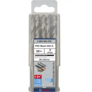 PRO Metal HSS-G Spiralbohrer, Ø 7mm
