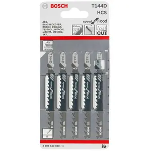 Bosch Accesorios 5 Stichsägeblätter T 144 D günstig