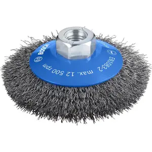 Bosch PRO Metal clean Kegelbürste, 100 x 0,3 mm, Gewinde günstig