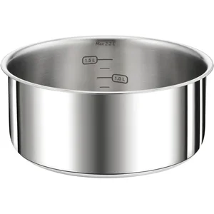Tefal Kasserolle Ingenio Preference, Edelstahl (1-tlg), stapelbar, unb...