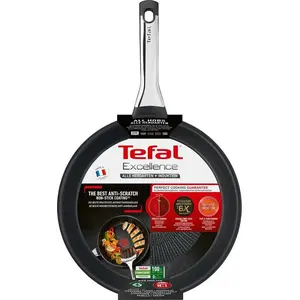 Tefal Excellence G26904, Rund, Allzweckpfanne, Schwarz, Titan, 175 °C,...