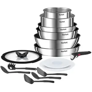 Tefal L897SF, Gemischtes Set, Edelstahl, Edelstahl, Glas, Thermosignal... günstig