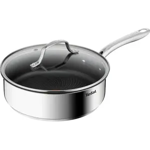 Tefal H8153225 Infinite Deep Bratpfanne 24 cm mit Deckel günstig
