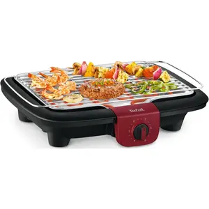 Tefal Easygrill Adjust BG90E5, Schwarz, Rot, Thermoplast, Tisch, Drehr... günstig