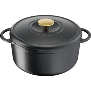 Tefal Heritage E22303 Kochtopf inkl. Deckel, Gusseisen/Gussaluminium, ...