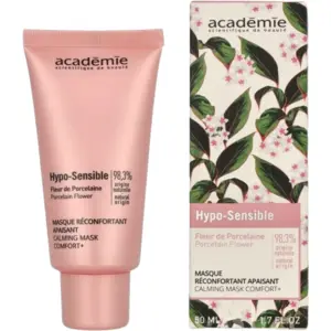 Académie Beruhigende Feuchtigkeitsmaske für empfindliche Haut | Hypo-Sensible Calming Mask Comfort+ mit Hyaluronsäure und Camelinaöl günstig