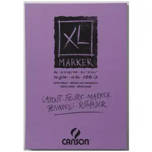 Canson, Heft + Block, Marker XL (A4, Blanko, Harter Einband) günstig