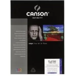 Canson INFINITY Fotopapier "Platine Fibre Rag", 310 g/qm,A3+ (310 g/m², A3+), Fotopapier, Weiss günstig