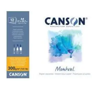 Canson, Heft + Block, Zeichenpapierblock "Montval", DIN A3, 300 g/qm (A3, Blanko) günstig