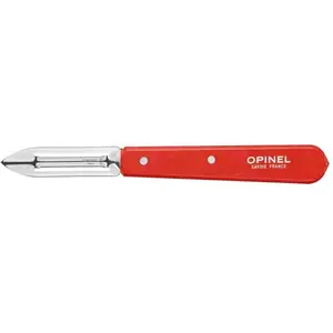 Opinel No 115 PAYSAGE Gemüseschäler, rot, Sparschäler, Rot