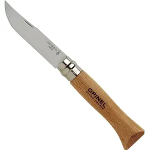 Opinel Blister N°06 Carbone Steel Taschenmesser 7 cm