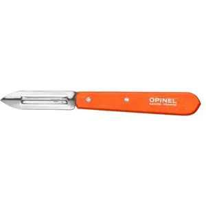 Opinel 001931 Schälmesser No. 115 orangefarbener Buchenholzgriff, Spar... günstig