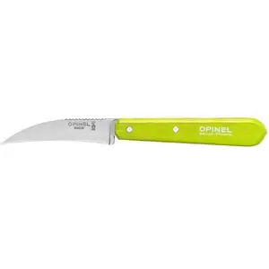 Opinel No 114 Gemüsemesser, Küchenmesser, Grün
